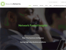 Tablet Screenshot of executivenetworks.com